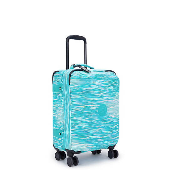 Kipling Spontaneous Small Printed Luggage Light Turquoise | K-0419658