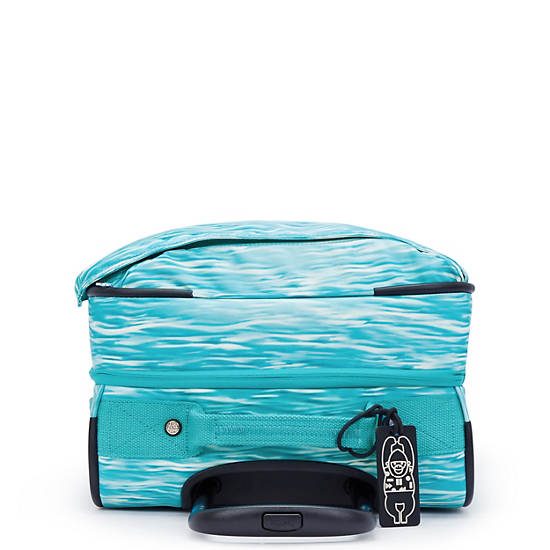 Kipling Spontaneous Small Printed Luggage Light Turquoise | K-0419658