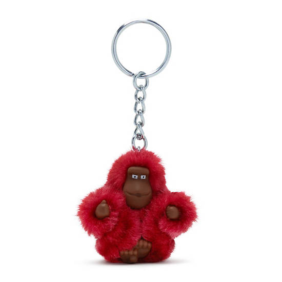 Kipling Sven Extra Small Monkey Keychains Red | K-9158624