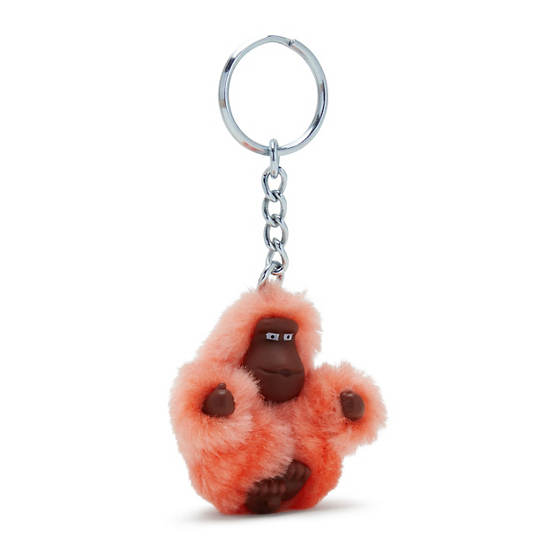 Kipling Sven Extra Small Monkey Keychains Coral | K-4521967