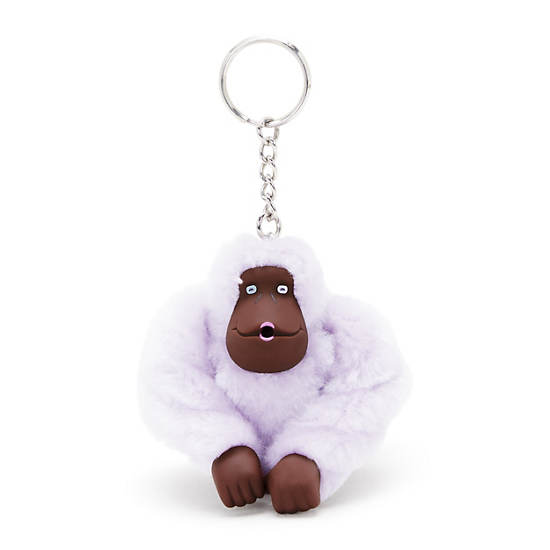 Kipling Sven Monkey Keychains Purple | K-3981405