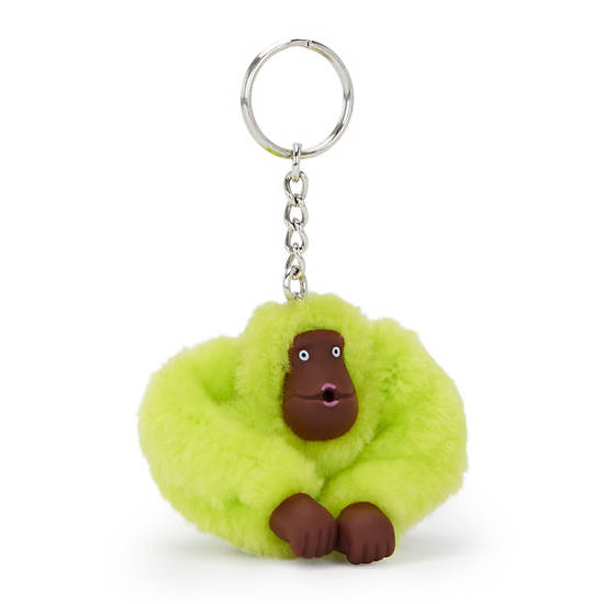 Kipling Sven Small Monkey Keychains Light Green | K-4395216