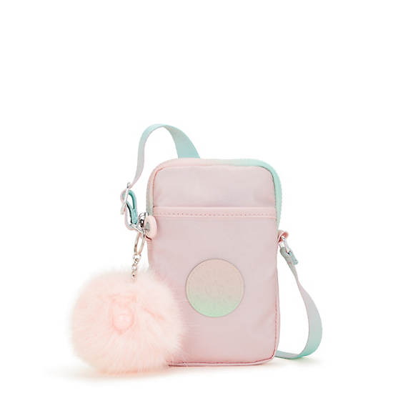 Kipling Tally Metallic Phone Bag Pink | K-9146758