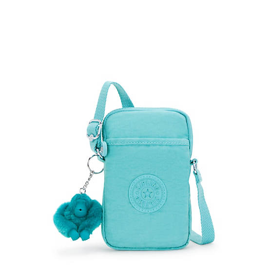 Kipling Tally Phone Bag Light Turquoise | K-0963751