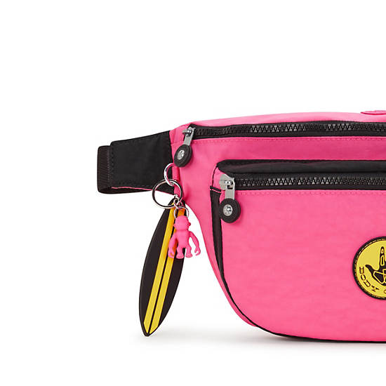 Kipling Yasemina Extra Large Body Glove Waist Bags Pink | K-5617420